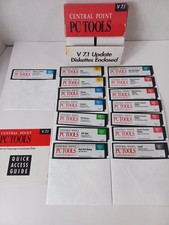 Vintage Central Point Software PC Tools V7.1 Update (15) 5.25” Disks picture