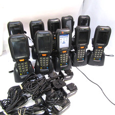 LOT-10 DATALOGIC FALCON X4 Mobile Computer Scanner W/ Battery, Cradle T12-E17 picture