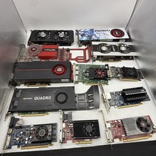 LOT OF 13 Graphics Cards GPUs Mixed NVIDIA AMD MSI ATI Video Cards (D11) picture