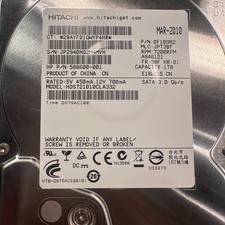 Hitachi 1TB Internal Hard Drive 3.0GB SATA 7200RPM HDST21010CLA332 Used picture