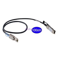 External SAS Cable QSFP SFF-8436 to Mini SAS SFF-8088 DDR Cable for Netapp 100CM picture