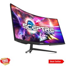 34-Inch Curved Ultrawide WQHD Display 3440 x 1440, Built-in Speakers, 1ms MPRT picture
