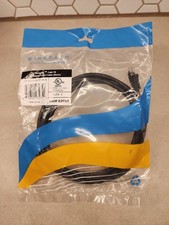 Wirepath WP-PC-CAT6-7FT-BLK Cat6 Two Foot Ethernet Patch Cable Black NEW Sealed picture