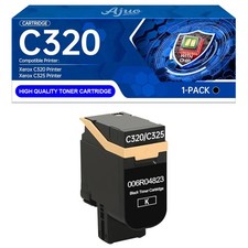 High-Yield Black Toner Cartridge 2500 Pages Compatible for C320 C325 Printers picture