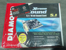 New Sealed Retro Vintage Diamond Xtreme Sound 5.1  - PCI Sound Card 16bit picture