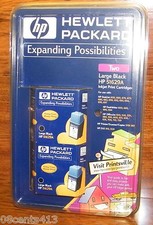 Genuine HP 29 (51629A) (720 Page) Twin Pack Large Black Ink Cartridge *EXPIRED* picture