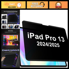 Magnetic Privacy Screen Protector for iPad Pro 13