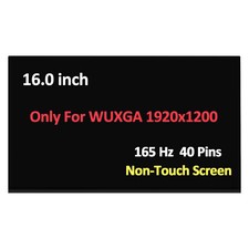 NV160WUM-NX3 Non-Touch LCD Screen Replacement Display 16