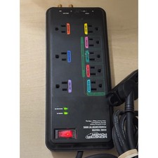 Monster Power Home Theater PowerCenter HT 800G 8-Outlet Surge Protector Black picture