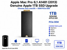Apple Mac Pro 6,1 A1481 1TB Genuine SSD Upgrade Choose Your macOS 2013 PCIe OEM picture