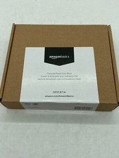 Lot of 2 Amazon Basics Computer Power Cord Black 12ft  picture