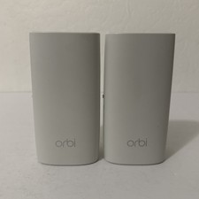 Lot of 2 NETGEAR Orbi RBW30 Wall-Plug Mesh Wi-Fi Satellite Extender picture
