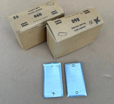 35 Pcs Raco 860 Steel Blank Utility Electrical Outlet Handy Box Cover picture