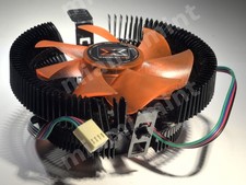 Xigmatek #EP-CD901 Apache 90mm Orange Radial Fan CPU Heatsink PC Computer Part picture