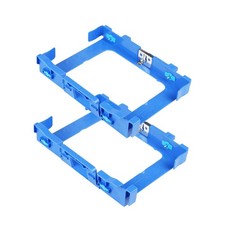 2-Pack Hard Drive Caddy 3.5 Bracket T3420 H8V8K SSD Blue  picture