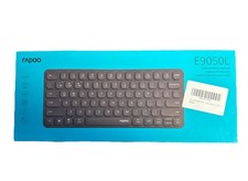 RAPOO E9050L Multi-Device Wireless Keyboard Rechargeable BRAND NEW picture