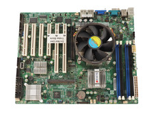 SuperMicro X7SBA Industrial Server Motherboard w/Intel Core 2 Quad SLB6B picture