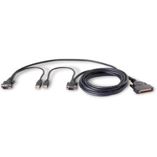 Belkin OmniView Series Dual-Port KVM Cable, 6 feet, USB/VGA - F1D9401-06 (V 2.1) picture
