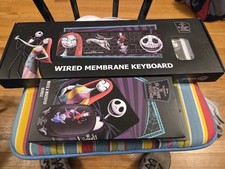 The Nightmare Before Christmas Wired Keyboard  Mouse & Pad Combo NEW Geeknet picture