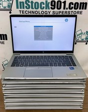 LOT 8 HP EliteBook 840 G8 14'' FHD i7-11 3.0GHz NO RAM NO SSD BAD CHASSIS PARTS picture