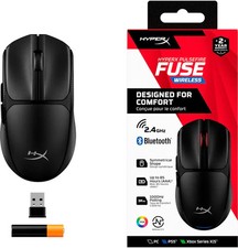 HHyperX Pulsefire Fuse Wireless Gaming Mouse Black 12000 DPI Bluetooth A1KY6AA picture