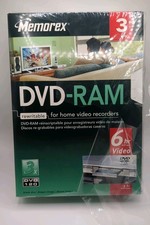 Maxell DVD-RAM Data/Video Discs 4.7GB Rewritable 3-Pack New Sealed  picture