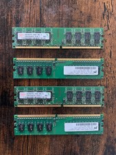 6GB DDR2 Desktop RAM Lot 2x2GB Hynix 2x1GB Micron PC2-6400U DDR2-800 DIMM picture