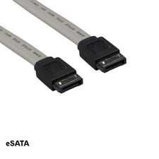 Kentek 3 feet eSATA Data Cord 7 Pin Straight Connector PC External HDD Data picture