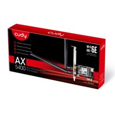 Open Box Cudy AX 5400Mbps Wireless WiFi Bluetooth 6E WiFi 6 PCIe Card for PC picture