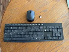 Logitech MK235 Durable Wireless Combo K235 Keyboard with Mouse. GREAT SHAPE. picture