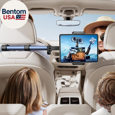 Headrest Tablet Holder for Car Accessories : [18.11-Inch Long Arm] 3-In-1 Backse picture