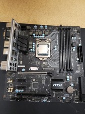 MSI B150M Mortar Motherboard Core I5-6600 IO SHIELD INCLUDED picture