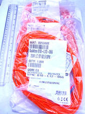 Legrand Quiktron Lot of 3 Fiber Optic Cable 20M LC ST 62.5 DPX 810-L12-066 New picture