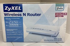 ZyXEL NBG416N 150 Mbps 4-Port Wireless N Router-NEW picture