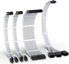 EZDIY-FAB PCIE 5.0 12VHPWR Sleeved Cable Kit, US-16AWG PET-12+4 KIT 8Pin*4-B  picture