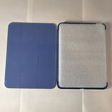 MoKo Blue Folding Folio Tablet Case Cover with Camera Cutout  picture