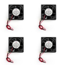 4Pcs DC Brushless Cooling Fan 12V 0.15A 6025s 60x60x25mm 2 Pin CUP Computer Fan picture