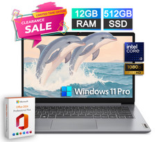 2026 Lenovo IdeaPad Laptop Computer 14 Office 6-Core Intel i3 12GB RAM 512GB SSD picture