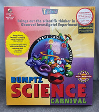 Vintage 1995 Theatrix Bumptz Science Carnival PC CD Brand New Sealed picture