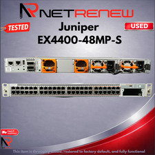 Juniper EX4400-48MP-S Switch  **READ CONDITION** picture