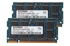 8GB Elpida 4X 2GB RAM DDR2 800MHz PC2-6400S 200PIN SO-DIMM Laptop Memory Test #w picture
