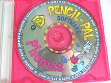 Pencil Pal Software Phonics PC Game School Zone Interactive 2002 Homeschool K picture