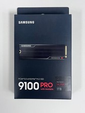New SAMSUNG SSD 9100 PRO with Heatsink 1TB PCIe 5.0x4 M.2 2280 MZ-VAP1T0CW picture