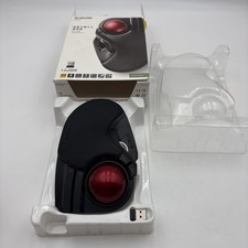ELECOM Huge Trackball 2.4GHz Wireless USB Mouse M-HT1DRBK picture