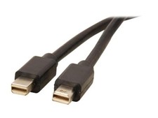 StarTech.com Model MDISPLPORT3 Mini DisplayPort Cable - Male to Male Male to Mal picture