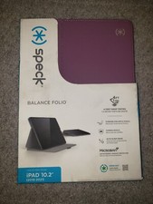 Speck - Balance Folio Case for Apple iPad 10.2, 2019-2021 - Plumberry picture