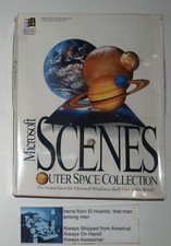Microsoft Scenes Outer Space Collection Brand New Sealed Crush Damage picture