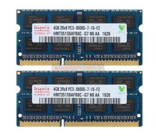 Hynix 8GB 2x 4GB DDR3 1066 MHz PC3-8500S SO-DIMM 1.5V Notebook Laptop Memory New picture