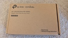 NEW - TP-LINK EAP235-Wall Omada AC1200 MU-MIMO Gigabit Wall Plate Access Point picture