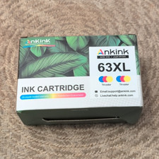 Ankink 2 pack 63xl color ink cartridge picture